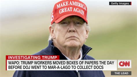 Washington Post: Trump employees moved boxes day before DOJ went to Mar-a-Lago